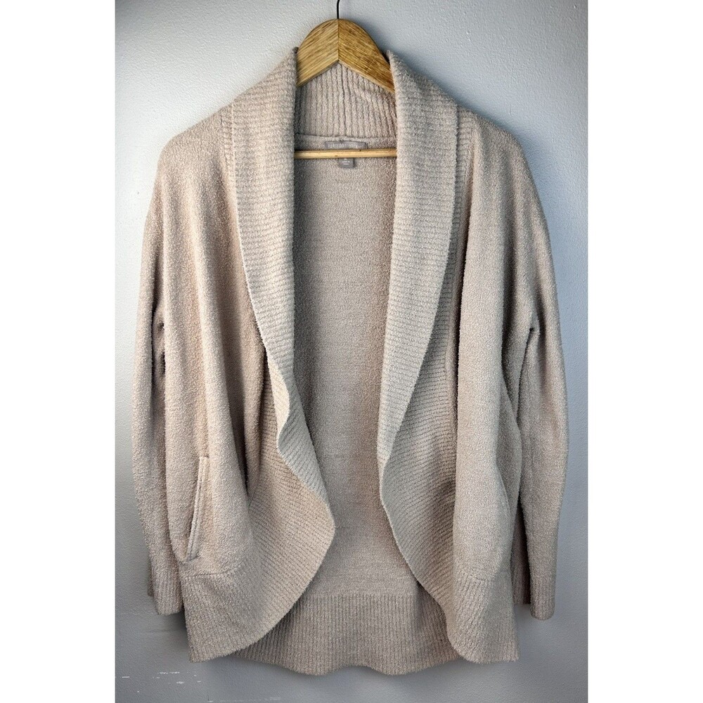 Barefoot Dreams Bamboo CozyChic Lite Circle Cardigan Sweater Size XL Black